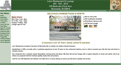 Desktop Screenshot of leesrest.com